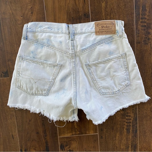 Polo By Ralph Lauren The Sprighton Boyfriend Short Denim Jean Shorts Size 25 - Picture 9 of 10